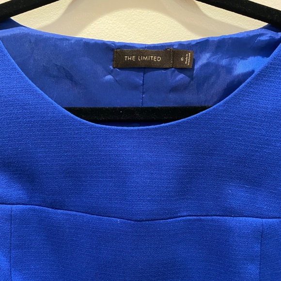 Women’s The Limited Blue Sheath Dress - Picture 3 of 4
